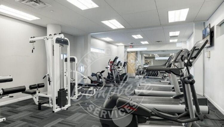 bloomington condominium rental fitness room